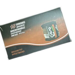MAGNETIC WRIST BAND FOR TOOLS Breathable Light Weight OSFA